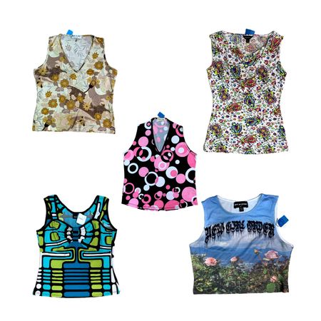 Miss Sixty Retro Tank Tops , (RX-164)