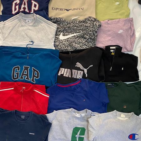 Vintage Embroidered Sweatshirts 50 Pcs S004