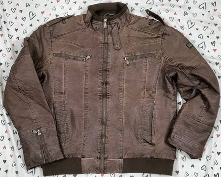 HD Men Vintage Leather Jackets - 15 pcs