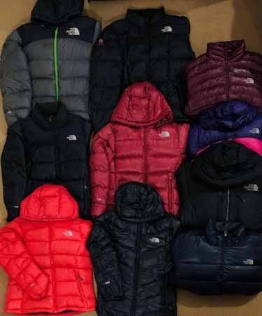 The North Face Original Nuptse Puffer Jackets 10 pieces Tnf Bundle