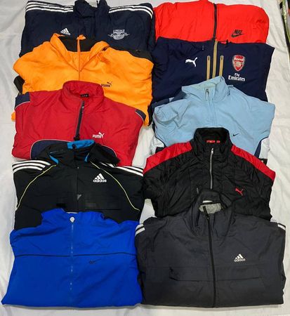 Nike, Puma, and Adidas Jacket - 22 Pieces
