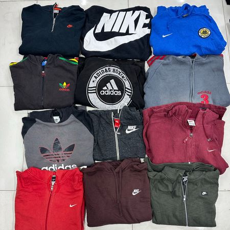 *Branded vintage Nike &Adidas hoodies&zipper 35 pieces *#304#