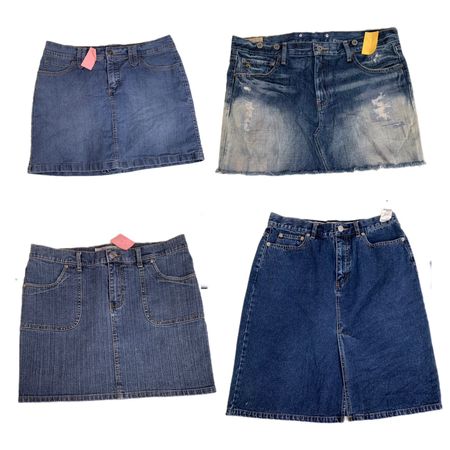 Y2K Denim Skirts (F-897)