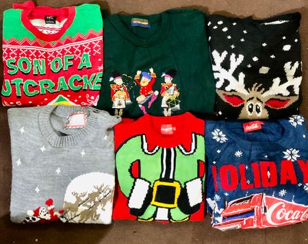 Christmas Sweaters 30 Pieces