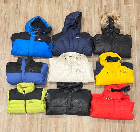 Branded Kappa Puffer Jackets - 14 Pieces