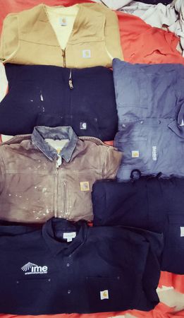 Carhartt Jackets and shirts