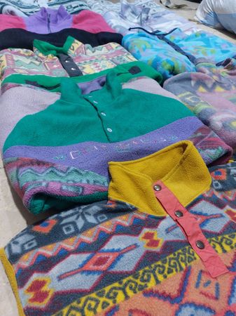 Crazy & funky Fleece