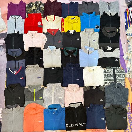 Men’s mix branded vintage patagonia/TNF fleece 42 piece