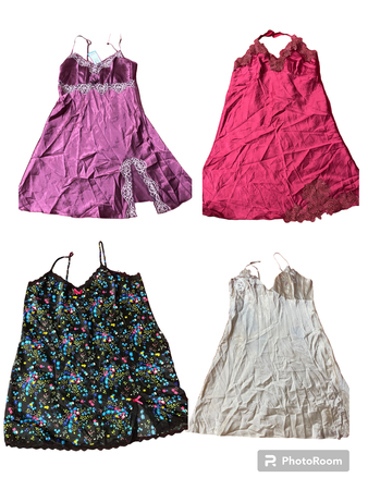 Vintage Y2K Pure Silk Plum Lingerie Short Slip Dress