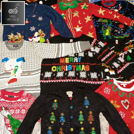 UGLY CHRISTMAS SWEATERS - 30 PCS