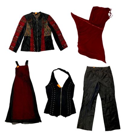 Y2K Gothic Grunge Mix , (RX-188)