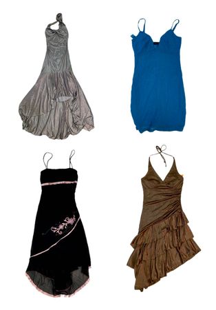 Y2K Movie Prom Dresses , (RX-191)