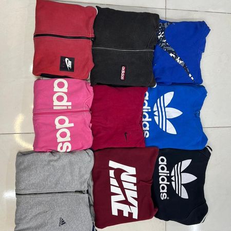*Adidas/Nike Hoodies/Zippers 25 pieces* #313