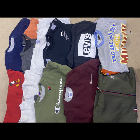 Sweatshirts 400 Pcs