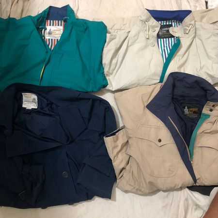 Landon fog coat 4 pieces and 1 polo jacket