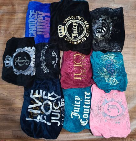 Y2K Juicy Couture Velour Jackets (30) pieces