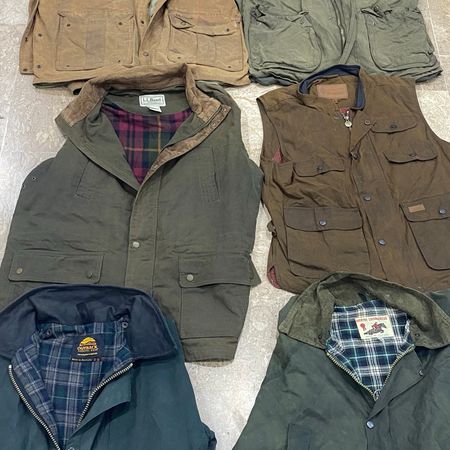 Barbour Style Wax Jacket 100 Pcs