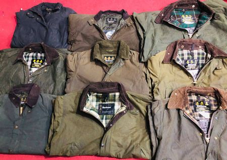 Barbour Jackets 10 pieces