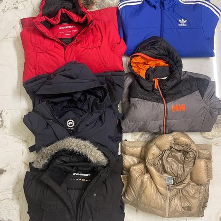 Branded puffers mix - Canada goose, north face included