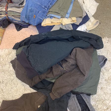 Custom handpick Carhartt jackets and shorts