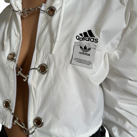 Reworked Hoodie with chain or hooks