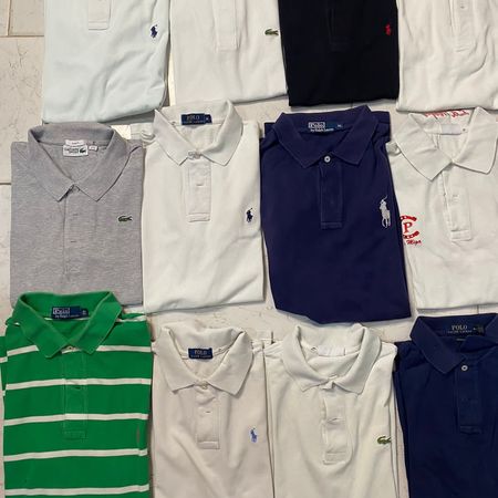 POLO Jerseys Ralph Lauren/Lacoste 38 Pcs