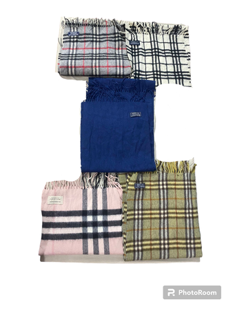 Y2k 2024 Grade A Burberry Muffler Scarves 100pcs 🧣
