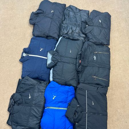 Branded Nike/Puma Puffer Jackets 15 pieces #348