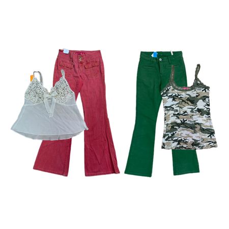 Mix and Match Tops and Flared Pants , (RX-220)
