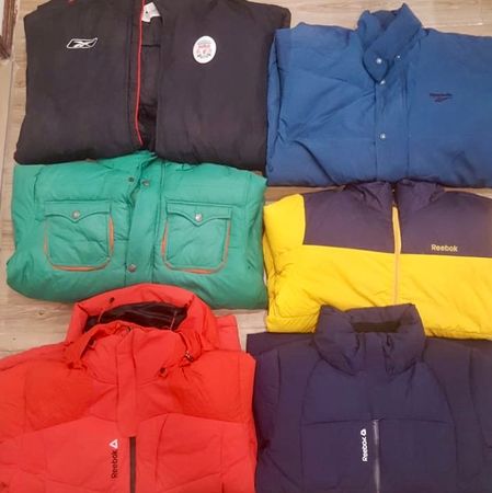Branded Reebok Puffer Jackets - 15 Pieces