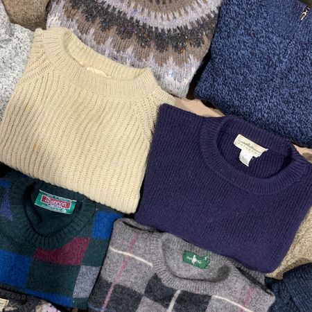 Vintage sweaters 25 pcs