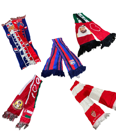 Y2K Football ⚽ 🏈 and Country MUFFLERS 🧣 50 PCS