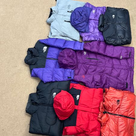Branded The North Face 10 pieces 700,800 nuptse Series #362