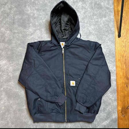 Custom handpick Remake Carhartt jacket color navy blue hoodie 75 PCs