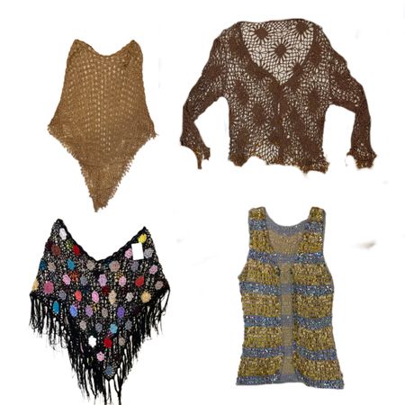 Crochet Y2K Tops (F-951)