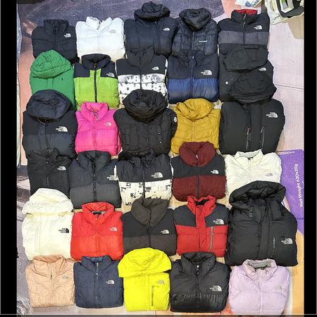 Mix branded puffer Jackets 30 piece