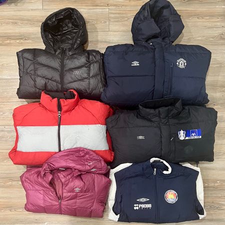 Branded Umbro Branded Puffer Jackets - 6 Pieces