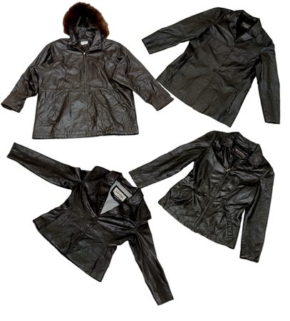 Y2K Leather Lovin'! 🧥❤️