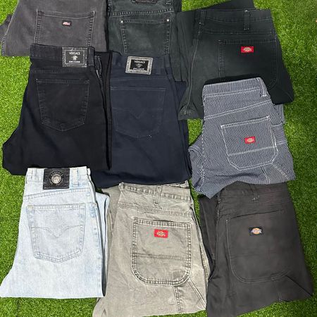Branded Dickies and Versace jeans 16 pieces