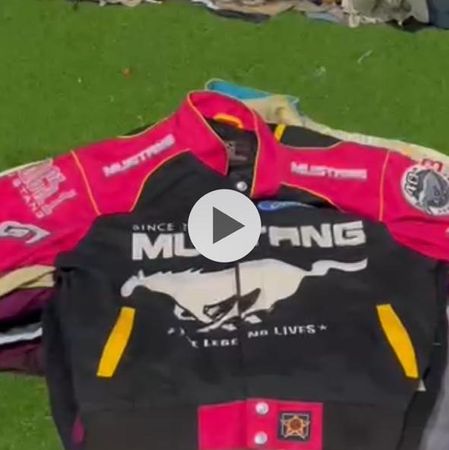 Custom handpick Mustang Racing jacket