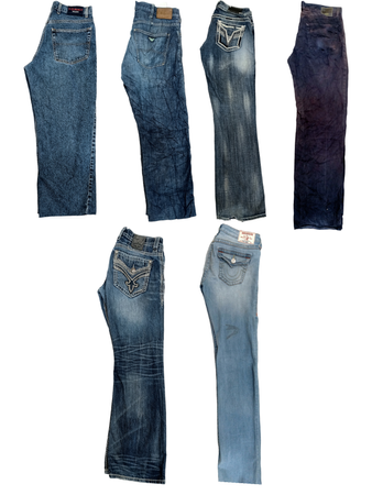 Denim Extravaganza: Six Fabulous Pairs of Y2k Jeans👖