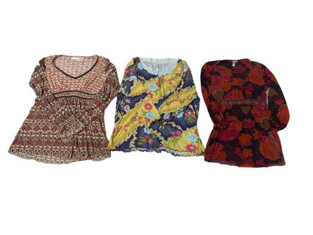 Y2k Romantic FairyCore Blouses - 10 Pcs