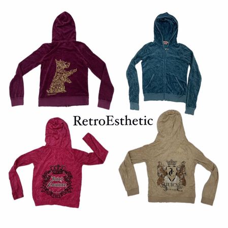 Juicy Couture Embellished Hoodies (DR-092)