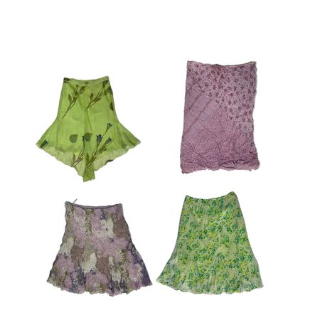 Y2K Skirts- Pretty In Pastels Mix Y2k 2024 (NS-150)