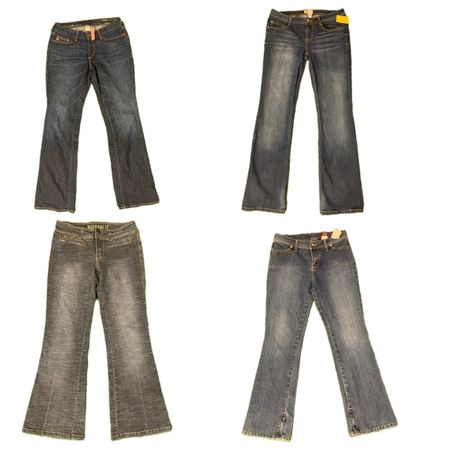 Signature Y2K Style Branded Jeans (F-972)