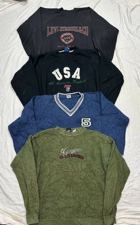 Vintage sweatshirts  branded 34 pieces