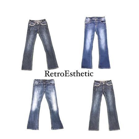 Y2K Embellished Jeans (DR-078)
