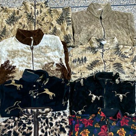 Jungle/animal print fleece 20 pcs