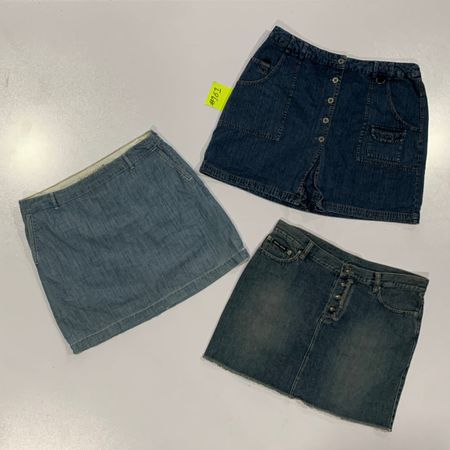 Y2K 2024 Classic Bestseller Denim Mini Skirts (#161)