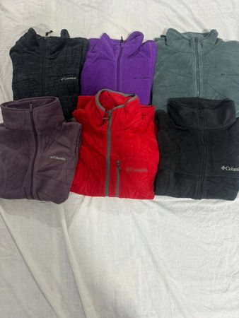 Columbia Fleece Jackets - 9 pieces